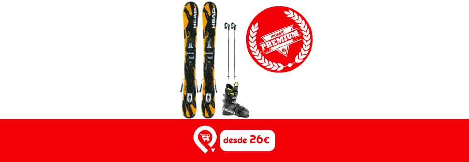 Equipo Completo Esqui BIG FOOT