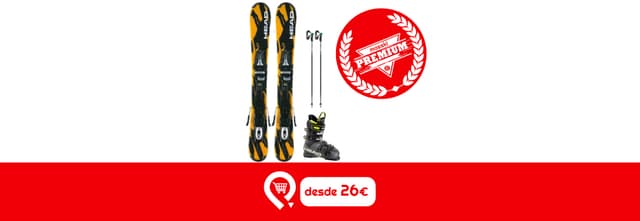 Equipo Completo Esqui BIG FOOT