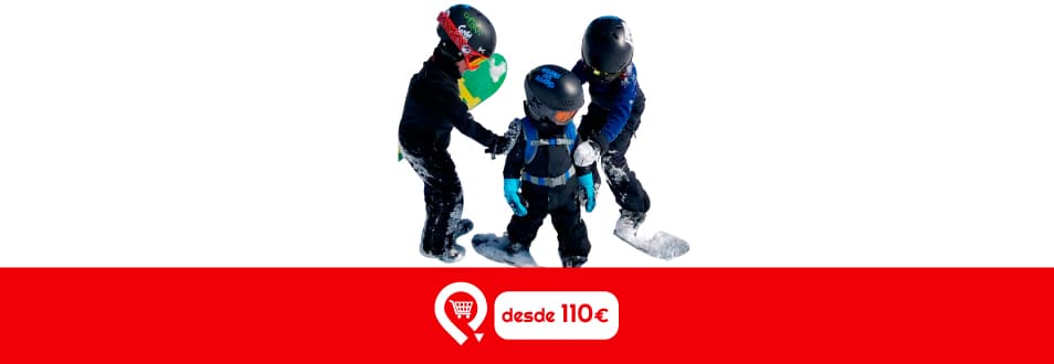 Aulas Particulares Super Snowboard - Crianças dos 6 aos 8 anos