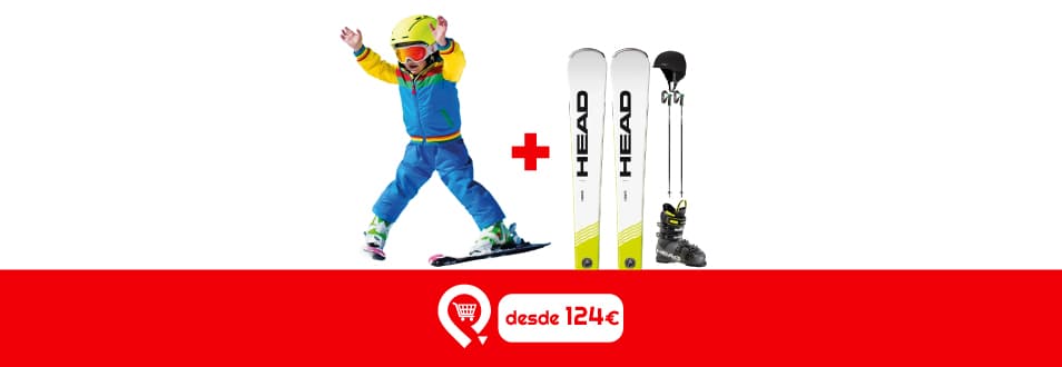 Aulas Particulares + Equipamento Baby Ski - Crianças de 4 a 5 anos