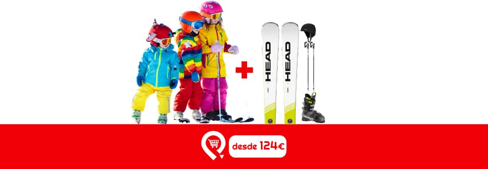 Aulas Particulares + Equipamento Super Ski - Crianças dos 6 aos 8 anos